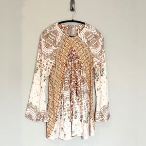 Free People Long Sleeve Tunic Dress